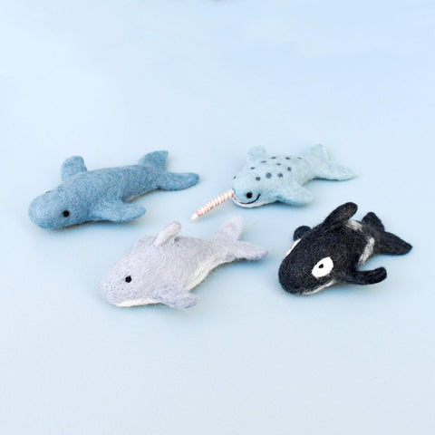 Felt Ocean Marine Mammals