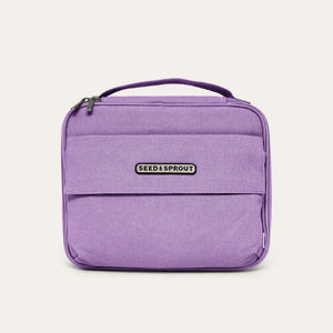 Seed & Sprout CrunchBox Insulated Lunch Bag 4L- Purple Lavender