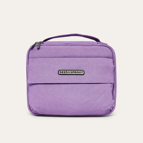 Seed & Sprout CrunchBox Insulated Lunch Bag 4L- Purple