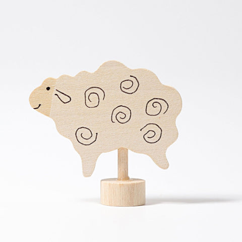 Grimm's Candle Holder Decoration-Sheep Standing