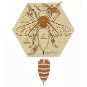 Stuka Puka Busy Bee Wooden Puzzle