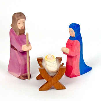 Ostheimer Nativity Holy Family of 3 Series 2