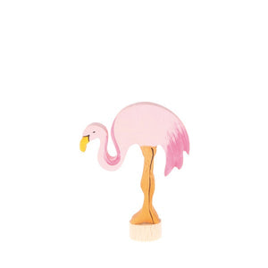 Grimm's Candle Holder Decoration-Flamingo