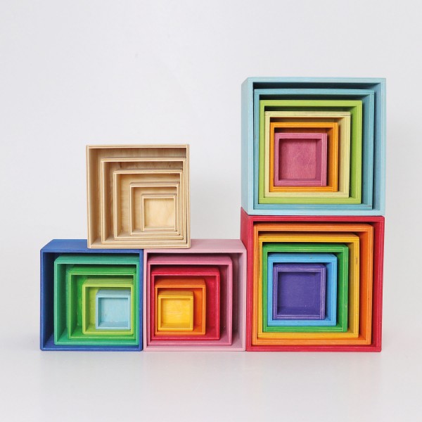 Grimm's Lollipop Stacking Boxes Small