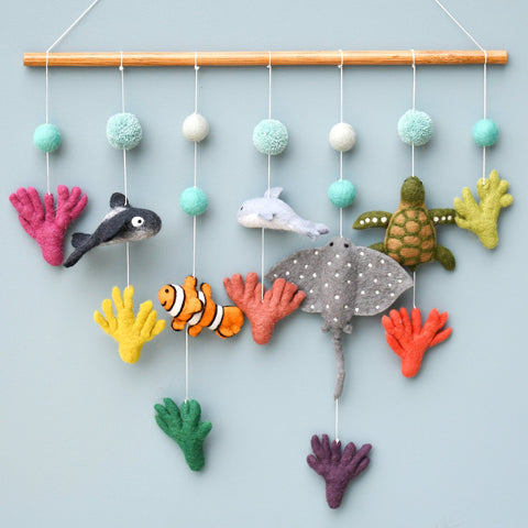 Wall Hanging Mobile- Coral Reef