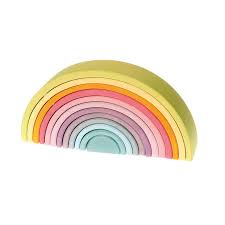 Grimm's Pastel Rainbow Large – Play to Learn