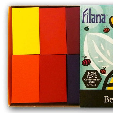 Filana Organic Beeswax Crayons, Rainbow Blocks-8