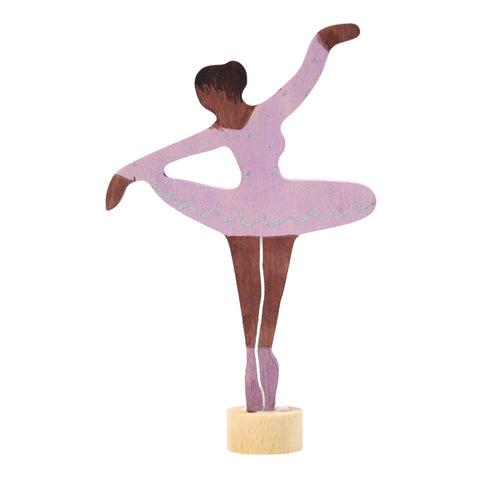 Grimm's Candle Holder Decoration-Ballerina Lilac