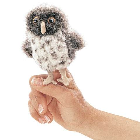 Folkmanis Spotted Owl Finger Puppet