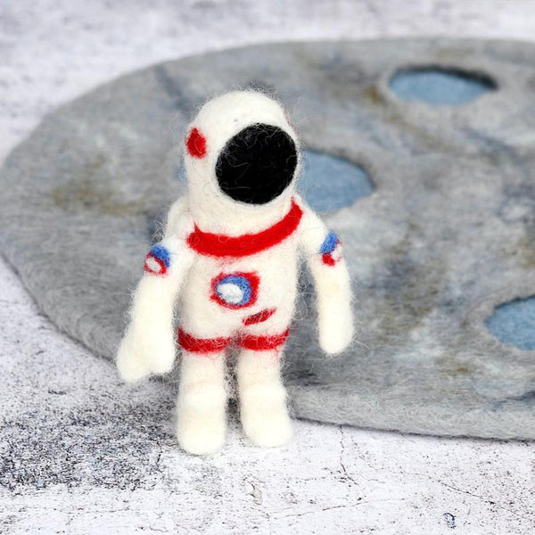 Moon Crater with Astronaut Play Mat