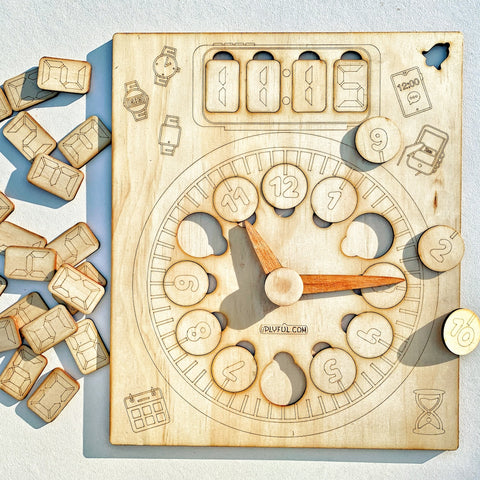 Plywood A Simple Clock Board Puzzle
